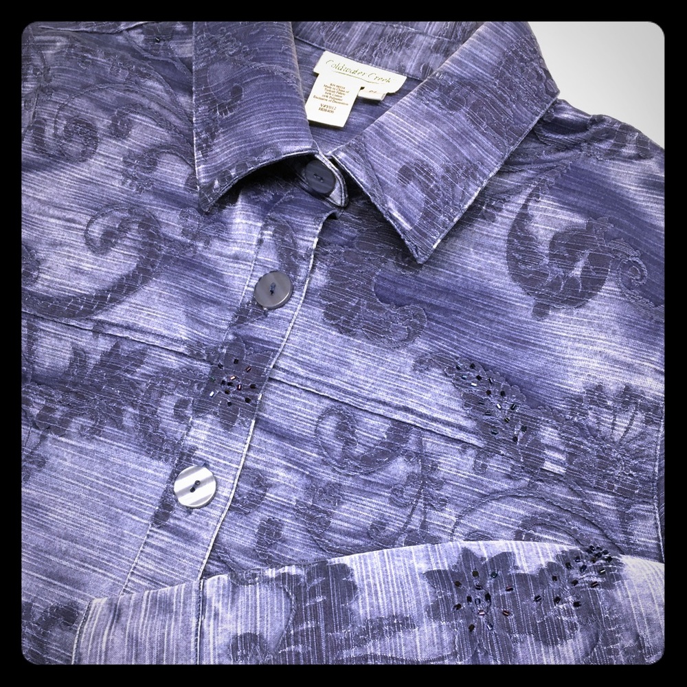 Coldwater Creek Beaded Jacket